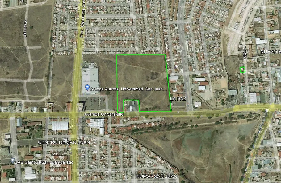 Zona Oriente, terreno comercial en venta, San Juan del Río,